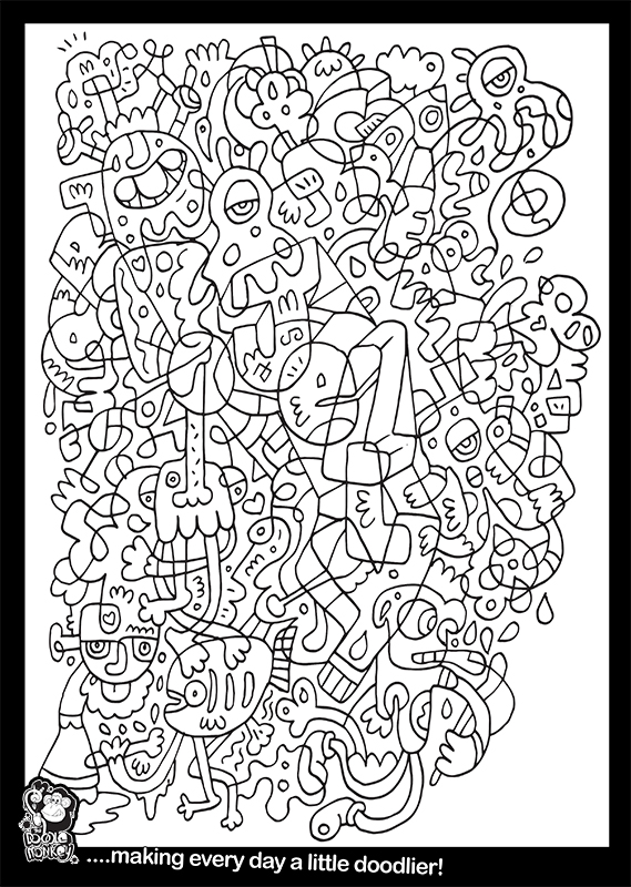 Jelly colouring sheet